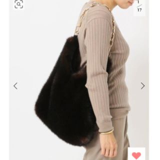 ドゥーズィエムクラス(DEUXIEME CLASSE)のA POINT ETC FAKE FUR BAG(ショルダーバッグ)