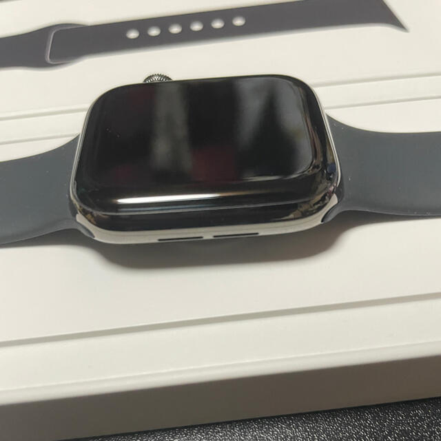 Apple Watch series6 44mm グラファイトステンレスケース