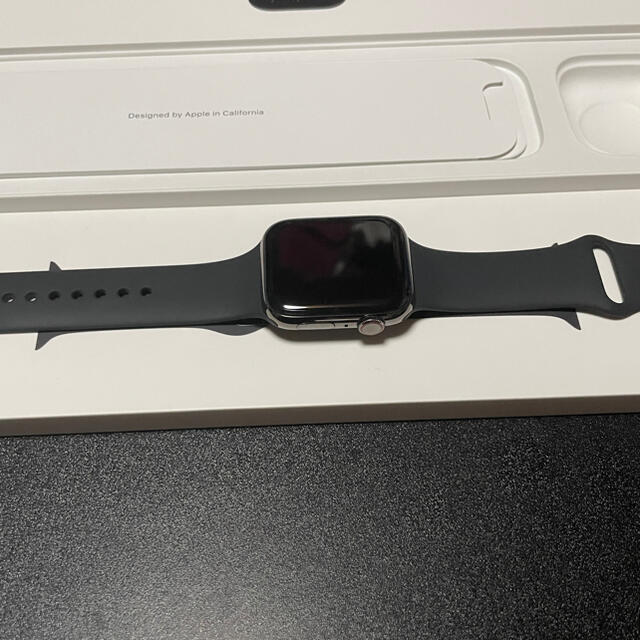 Apple Watch - Apple Watch series6 44mm グラファイトステンレス