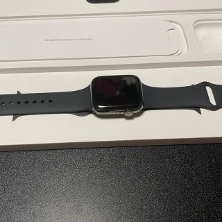 「Apple Watch series6 44mm グラファイトステンレスケース」に