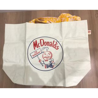 マクドナルド(マクドナルド)のマクドナルド　ビッグスマイルバッグ(エコバッグ)