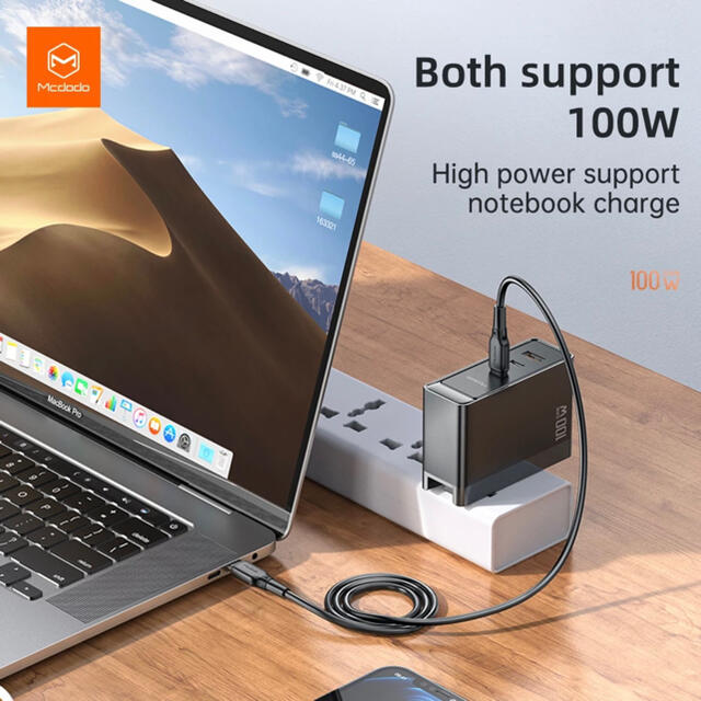 MacBook Pro 100w 急速 充電器 3ポート アダプター USB-C 3