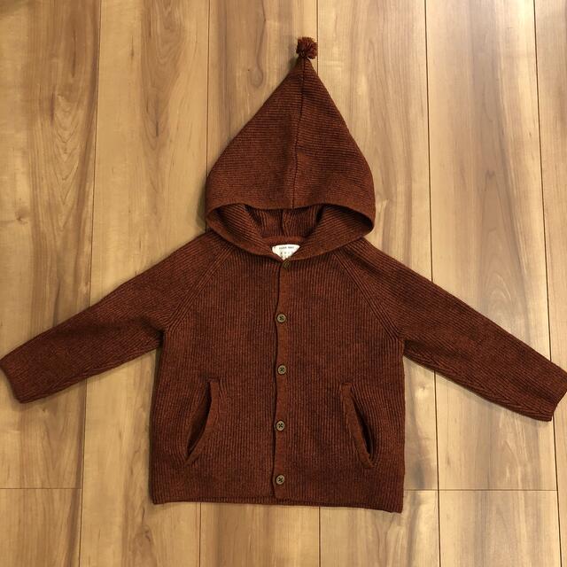 ZARA KIDS(ザラキッズ)のZARA カーディガン　90 キッズ/ベビー/マタニティのキッズ服男の子用(90cm~)(カーディガン)の商品写真