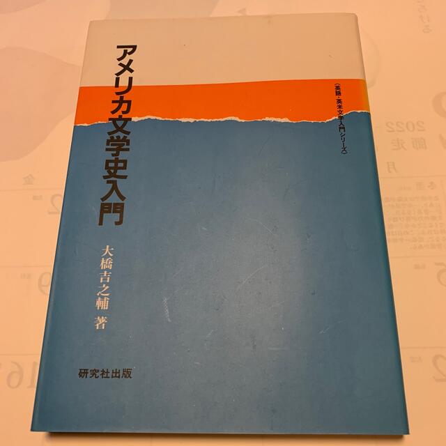 アメリカ文学史入門 エンタメ/ホビーの本(人文/社会)の商品写真