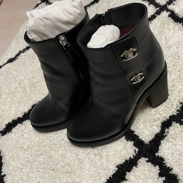 国内即発送】 CHANEL - ショートブーツ シャネル CHANEL ブーツ