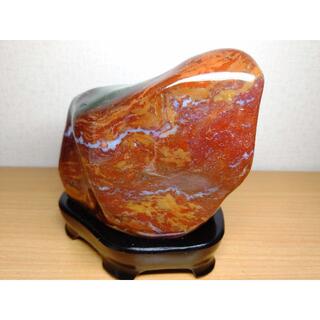 碧玉 2.5kg ブラッドストーンジャスパー 原石 鑑賞石 誕生石 水石 自然石