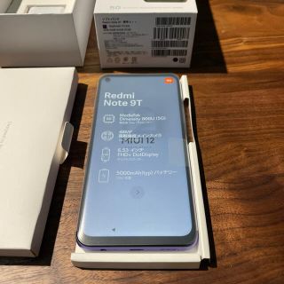 アンドロイド(ANDROID)のXiaomi Redmi Note 9T A001XM  (スマートフォン本体)