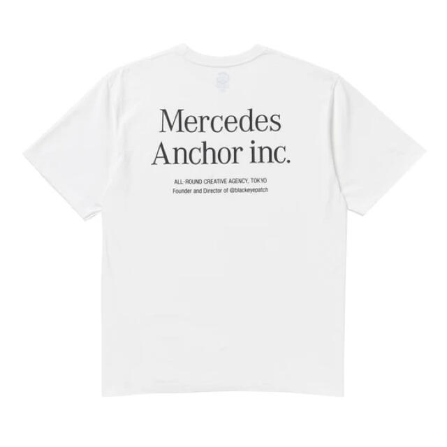 Mercedes Anchor Inc ロゴプリントTシャツ ホワイト XL