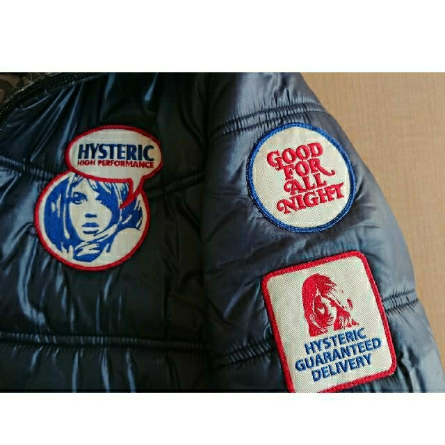 HYSTERIC GLAMOUR(ヒステリックグラマー)の HYSTERIC GLAMOUR プリマロフト ダウン レディース サンプル品 レディースのジャケット/アウター(ダウンジャケット)の商品写真