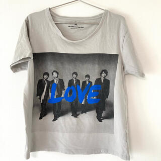 アラシ(嵐)の嵐 コンサートTシャツ LOVE 2013(アイドルグッズ)