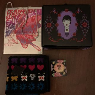 アナスイ(ANNA SUI)のANNA  SUI新品ハンカチ☆ノベルティなどのセット(ハンカチ)