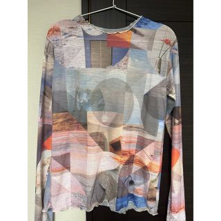 pheeny Print frill crew neck 2021aw