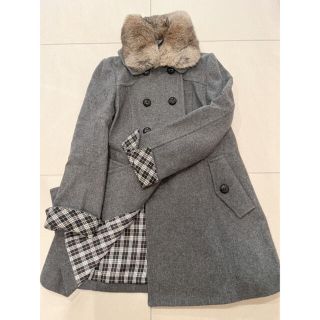 バーバリーブルーレーベル(BURBERRY BLUE LABEL)の☆レア商品！☆バーバリーブルーレーベル  コート　クレストブリッジ(ロングコート)