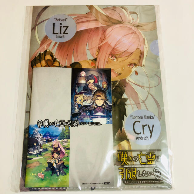嘆きの亡霊は引退したい 特典SS集VOL.2 &限定キーホルダー イラスト