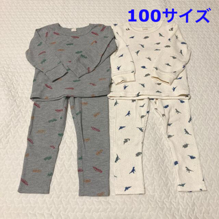 シマムラ(しまむら)のパジャマ　100サイズ　2セット(パジャマ)