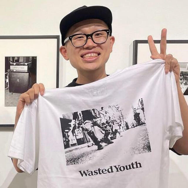 XL White WASTED YOUTH × Yusuke Yamatani