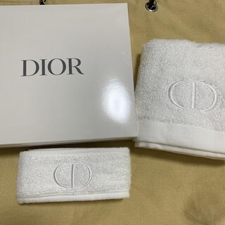 ディオール(Dior)の(最終日)Dior ヘアバンド タオル(タオル/バス用品)