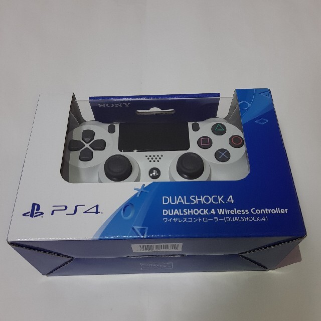 ソニーワイヤレスコントローラー (DUALSHOCK 4) グレイシャー・ホワイト