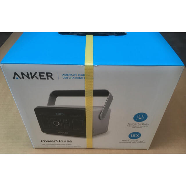 【新品】Anker PowerHouse(434Wh / 120,600mAh) スマホ/家電/カメラのスマートフォン/携帯電話(バッテリー/充電器)の商品写真