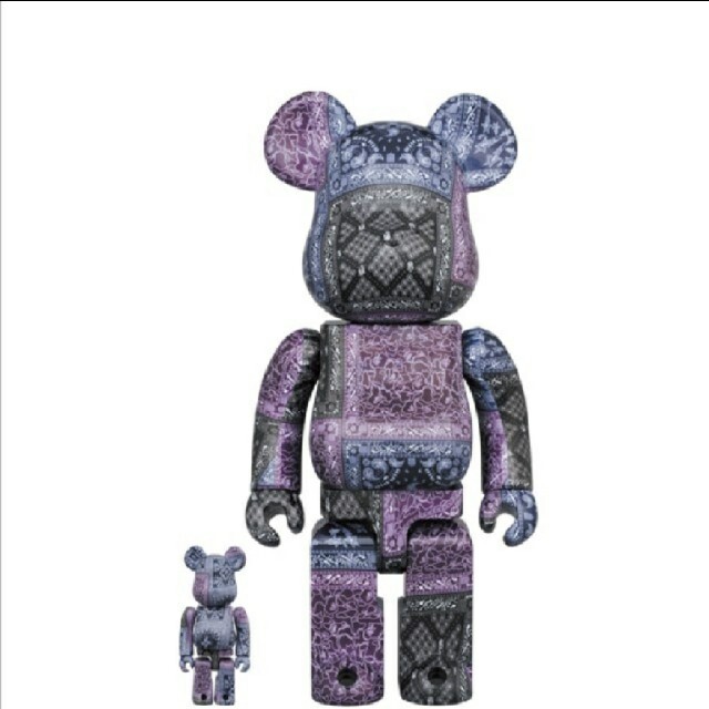 BE@RBRICK BAPE(R)BLACK  100％ & 400％ エンタメ/ホビーのフィギュア(その他)の商品写真