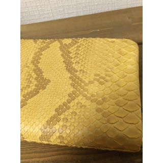 希少 genten ダイヤモンドパイソン 長財布 金運アップ 蛇革-