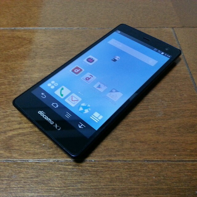 美中古品 F-01F ARROWS NX ブルーブラックの通販 by 1's shop 美中古品 F-01F ARROWS NX ブルーブラックの通販 by 1's shop