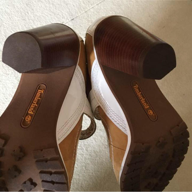 Timberland(ティンバーランド)のティンバーランド パンプス ２４.5cm 1回のみ使用 レディースの靴/シューズ(ハイヒール/パンプス)の商品写真