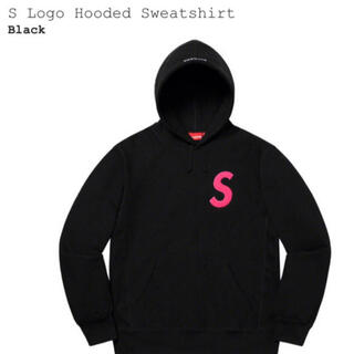 Supreme S Logo Hooded Sweatshirt Black M