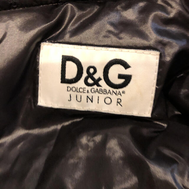 D&G(ディーアンドジー)のD&G JUNIOR ダウンコート キッズ/ベビー/マタニティのキッズ服女の子用(90cm~)(コート)の商品写真