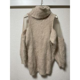 【美品】スナイデル♡ふわふわ アンゴラニットワンピース ゆったり