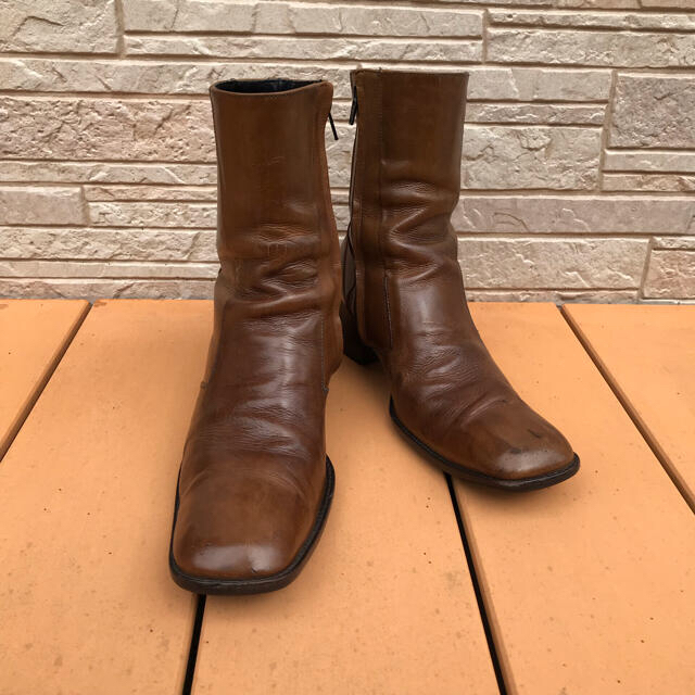 alfredoBANNISTER(アルフレッドバニスター)のalfredoBANNISTER square toe boots 初期 メンズの靴/シューズ(ブーツ)の商品写真