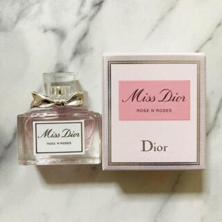 ディオール(Dior)のディオール　ミスディオール　ローズ＆ローズ　オードゥトワレ　香水　ミニサイズ(香水(女性用))