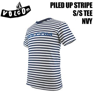 ボルコム(volcom)のVOLCOM PILED STRIPE S/S TEE ボルコム Tシャツ(Tシャツ/カットソー(半袖/袖なし))