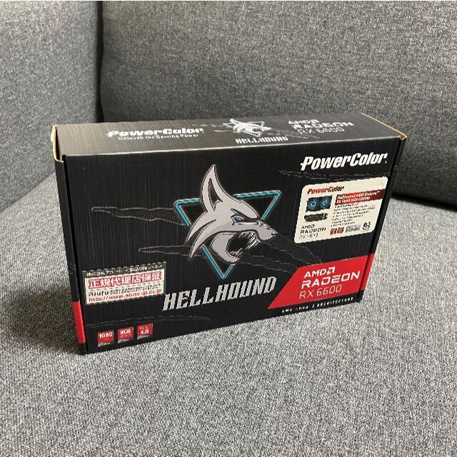 RX6600XT未開封 RX6600 Hellhound 2年保証