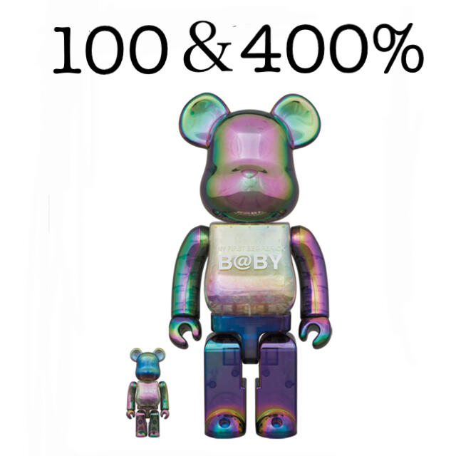 MY FIRST BE@RBRICK B@BY CLEAR BLACK