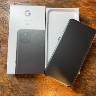 グーグルピクセル(Google Pixel)の【Rion様】Google Pixel 4a 5G   ブラック&ホワイト(スマートフォン本体)