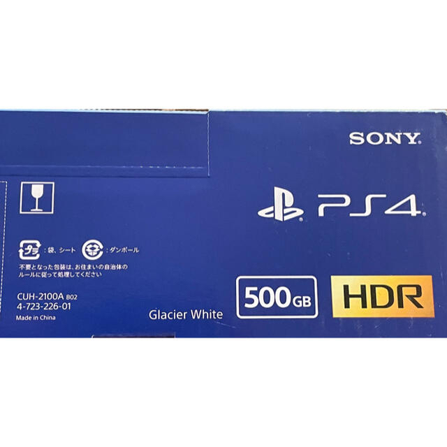 PS4本体 白 White CUH-2100A 500GB