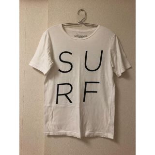 サタデーズサーフニューヨークシティー(SATURDAYS SURF NYC)のsaturdays surf nyc ロゴTシャツ　サタデーズサーフ　レディース(Tシャツ(半袖/袖なし))