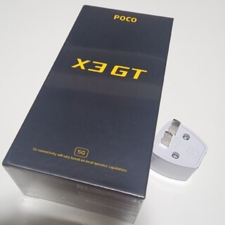 POCO X3 GT 5G 8GB/256GB ブラック(スマートフォン本体)