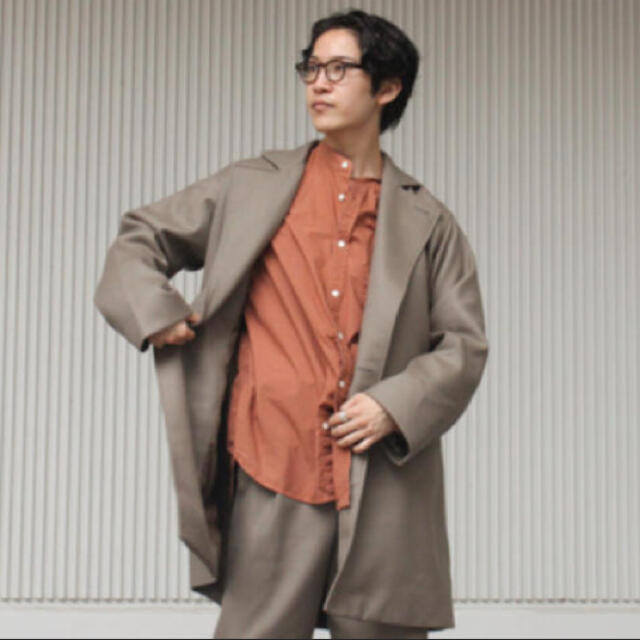 COMOLI - AURALEE オーラリー 18aw ライトメルトンオーバーコート 3の ...