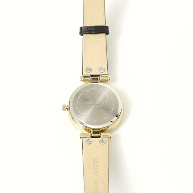 ARMITRON NEWYORK【美品】牛革 マザーオブパール アナログ 腕時計