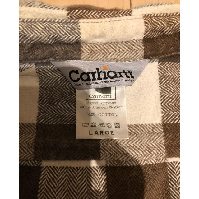 carhartt(カーハート)のカーハート　チェックシャツ　L メンズのトップス(シャツ)の商品写真