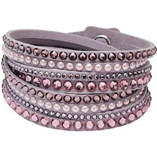 スワロフスキー(SWAROVSKI)の【SWAROVSKI】Slake Pink Deluxe Bracelet(ブレスレット/バングル)