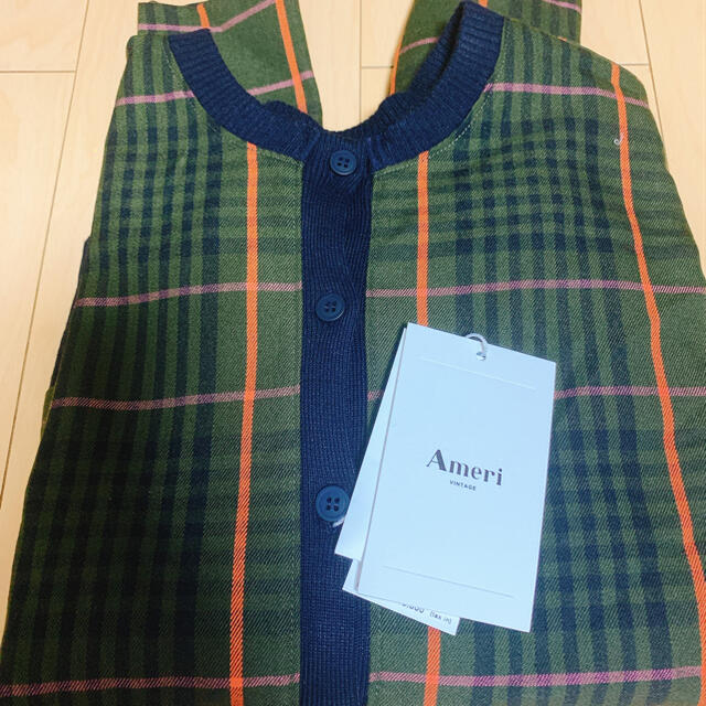 Ameri VINTAGE(アメリヴィンテージ)の専用  アメリヴィンテージ  CHEERFUL CHECK TOP レディースのトップス(ニット/セーター)の商品写真