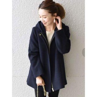 カージュ(Khaju)のKhaju❁カージュ フード付ミディコート 38(ロングコート)