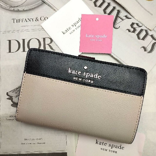 kate spade new york ケイトスペードニューヨーク　折り財布