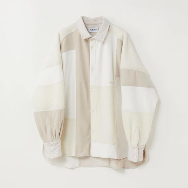 AMBUSH - ambush patchwork shirtの通販 by onc｜アンブッシュならラクマ