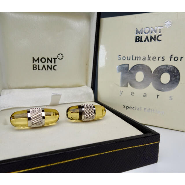 MONTBLANC(モンブラン)のモンブラン　100周年　スペシャルエディション　カフス　カフリンクス メンズのファッション小物(カフリンクス)の商品写真