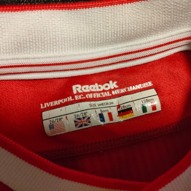 Reebok(リーボック)のサッカーTシャツReebok　size128 キッズ/ベビー/マタニティのキッズ服男の子用(90cm~)(Tシャツ/カットソー)の商品写真