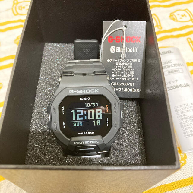 CASIO G-SHOCK GBD-200-1JF スマートウォッチ